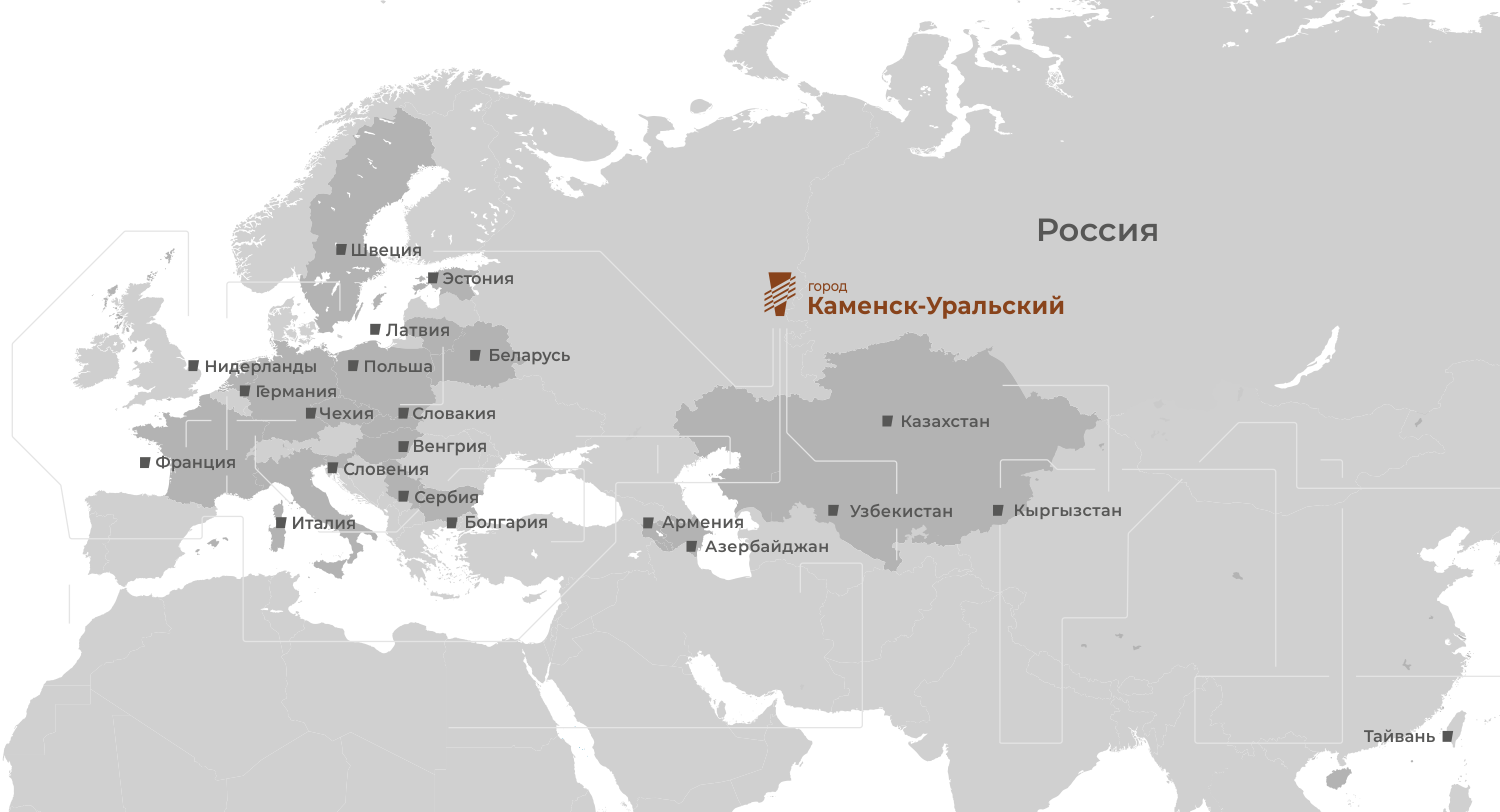 География поставок